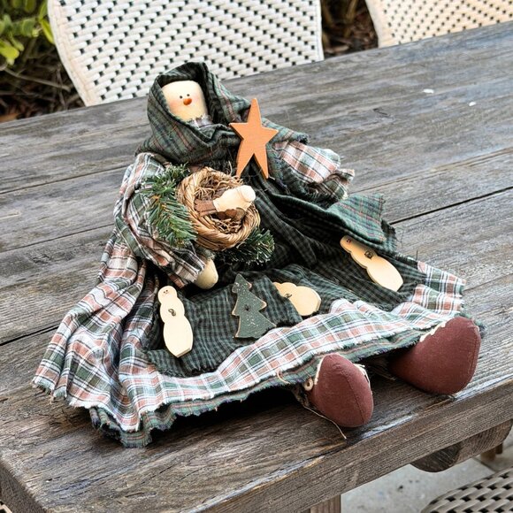 Other - Vintage Handmade Primitive Winter Wendy Sew Pattern Christmas Snow Girl Snowman